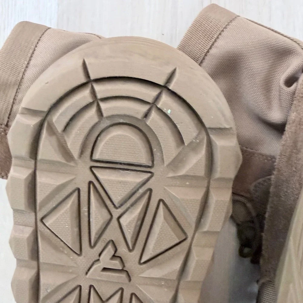 Bates Rush Mid Tactical Boots Coyote Brown Suede E01088 Mens 14 Medium